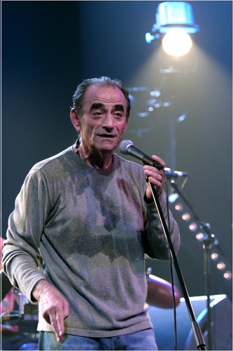 Richard Bohringer.  Florange mars 2006.