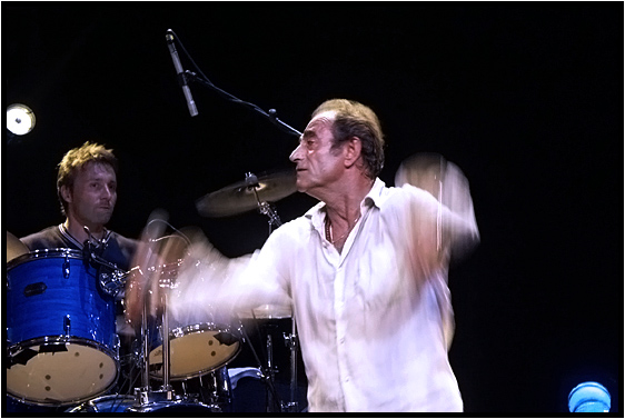 Richard Bohringer. Bonneuil sur Marne Avril 2004.